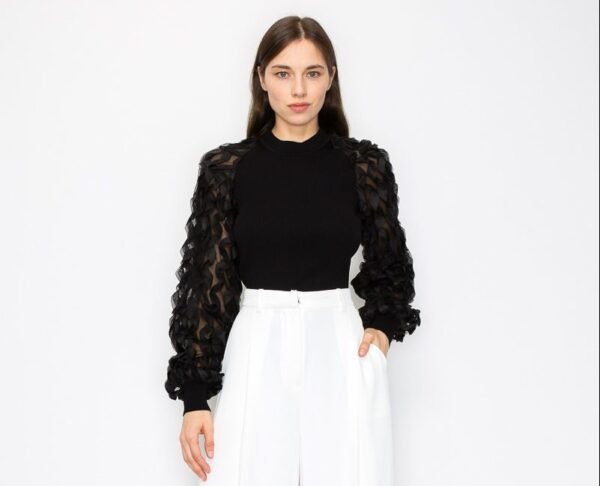 BLUSA MANGA LARGA