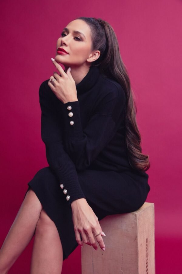 CONJUNTO DE FALDA PUNTO NEGRO - Imagen 2